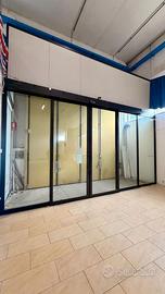 Porta scorrevole automatica in vetro FAAC – 5,87 m