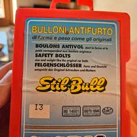 bulloni antifurto Fiat, Dacia ecc.  nell'annuncio