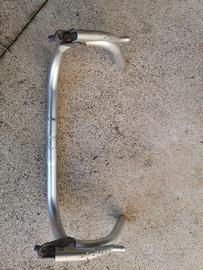 Manubrio bici alluminio vintage