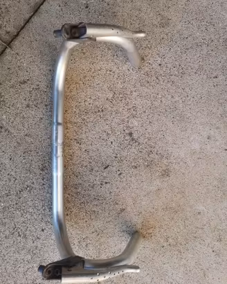 Manubrio bici alluminio vintage