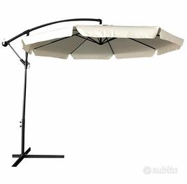 Ombrellone decentrato colore Ecru (Nuovo)