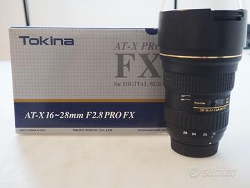 TOKINA AT-X 16-28 MM F 2.8 PRO FX  NIKON