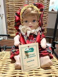 Bambola porcellana vintage -Giada- con certificato