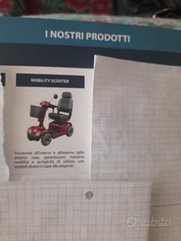 mobility scooter per anziani o disabili
