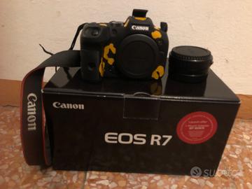 Canon R7 + adattatore