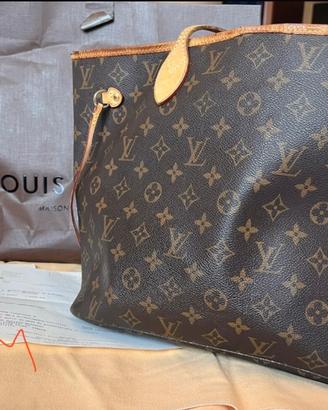 Neverfull Louis vuitton originale con fattura