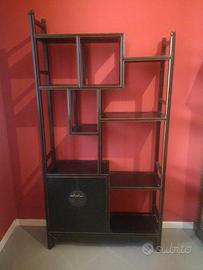 Libreria orientale, design cinese elegante