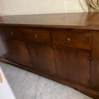 Mobile credenza in noce nazionale