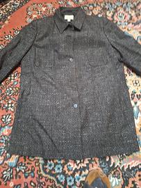 Giacca Donna color nero a quadretti bianchi