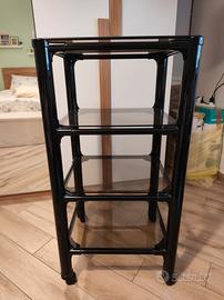 carrello in vetro porta TV o altro