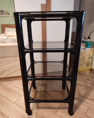 carrello in vetro porta TV o altro