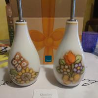 bottiglie da tavolo per olio e aceto 