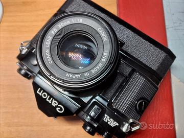 CANON A1 Reflex CANON 50 f 1.8 Winder A