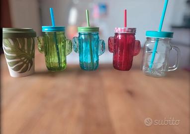 bicchieri in vetro 