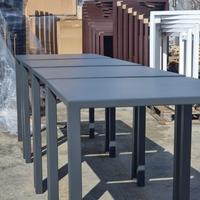 Tavolo ferro autolivellante esterno ristorante bar