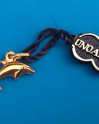 Ciondolo in oro 18Kt "Delfino" UNOAERRE NOS