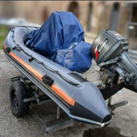 Joker 420 + suzuki 30 cv + carrellino pieghevole