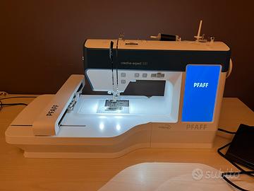 Pfaff creative expect 350 ricamatrice e macchina