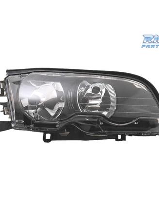 FARO DESTRO BMW SERIE 3 E46 COUPÉ FONDO NERO 01-03