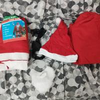 Natale vestito adulto e bambina