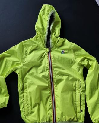 Giacca K-way da bambino reversibile anni 10