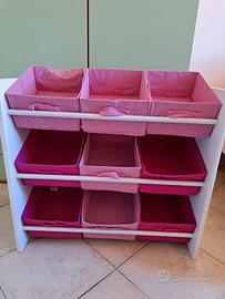 Porta giochi bambina