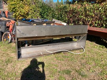 Cappa 240x95 con motore