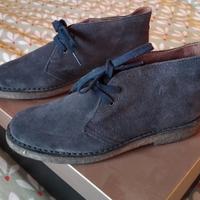 scarpe camoscio nuove n.37 da donna