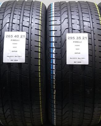 4 GOMME 265 40 21/295 35 21 PIRELLI 100% RIF3908