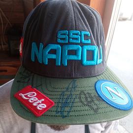 Cappello Originale Napoli Calcio Autografato