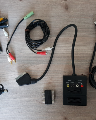 Cavi collegamento video, tv, stereo, scar, lotto