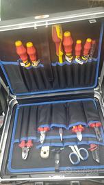 Valigia elettricista Knipex con utensili nuovi