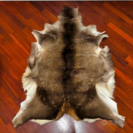 Tappeto in pelle di daino – 107x137 cm – nuovo