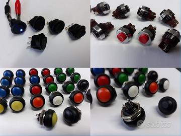 INTERRUTTORI , DEVIATORI E PULSANTI