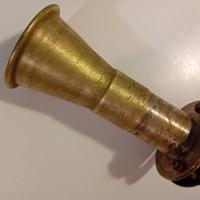 Campana in ottone per filtro a sacco