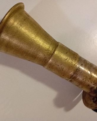 Campana in ottone per filtro a sacco