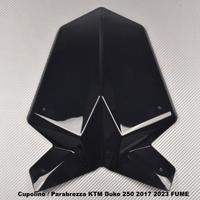 Cupolino / Parabrezza KTM Duke 250 2017 2023 FUME