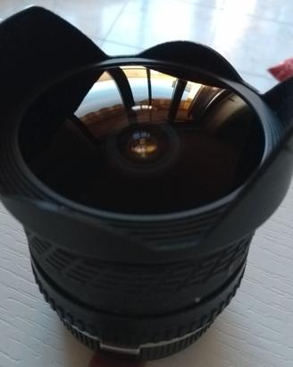 Sigma diagonal fisheye 15mm f2.8 per Olympus