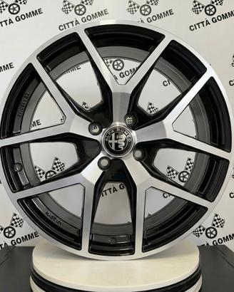 SET 4 Cerchi in lega ALFA ROMEO JUNIOR DA 18"