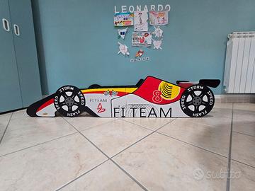 Letto in legno Formula 1