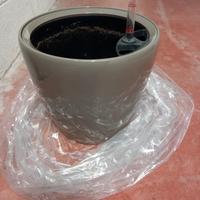 Lechuza vaso classico premium Ls 28 tortora lucido
