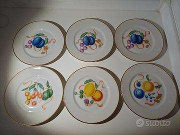Piatti Richard Ginori vintage con frutta