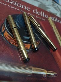 Tre penne stilografiche safety 