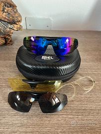 Occhiali sportivi Ziel con lenti intercambiabili