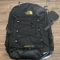 Zaino The North Face nero e giallo