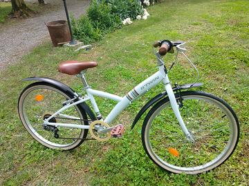 Bicicletta  B'Twin trekking bimba telaio 21