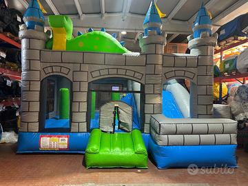 COMBINATO GONFIABILE CASTELLO GRISU'