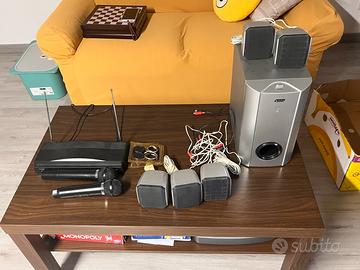 speaker audio Voxon e microfoni sony