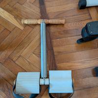 vogatore a molle e pedali