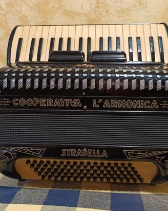 fisarmonica cooperativa  l'armonica 3-4 Stradella 